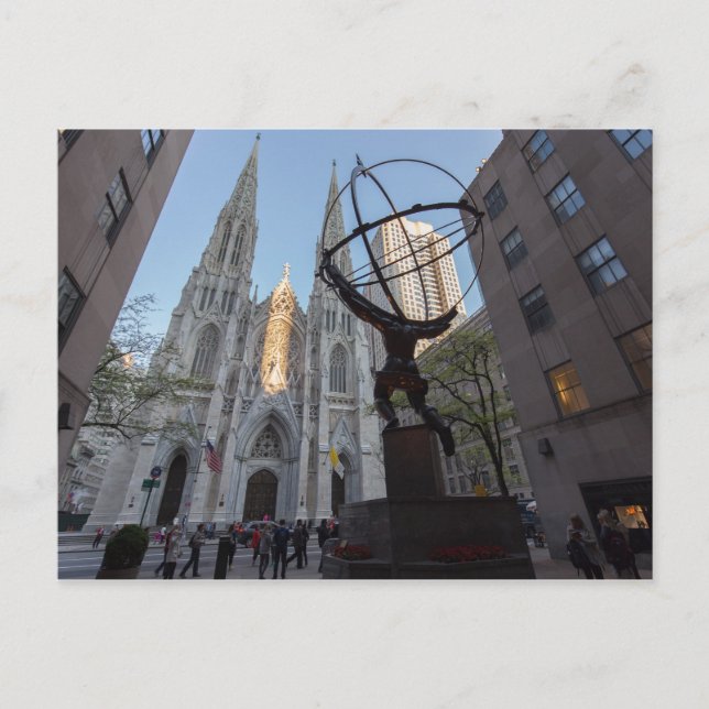 30 Rockefeller Plaza i NYC Vykort (Framsida)