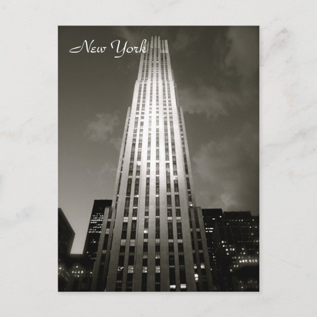 30 Rockefeller Plaza Vykort (Framsida)