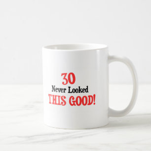 30 såg aldrig denna bra! kaffemugg