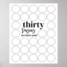 30 skäl till att vi Kärlekar er födelsedag insjukn