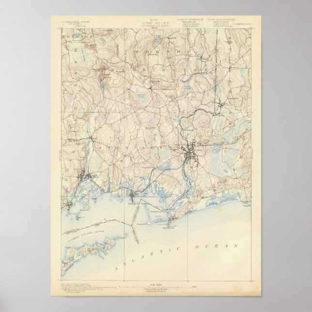 30 Stonington lakan Poster (Framsidan)