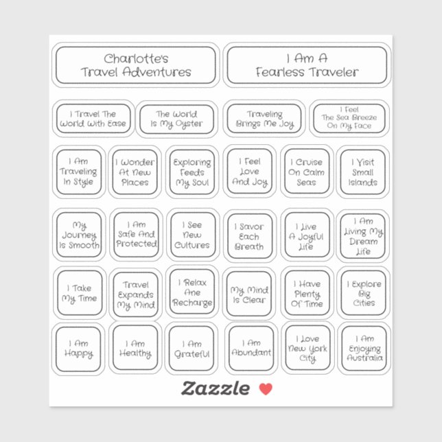 30 Svartvitt rabattkvadrat med svartvitt Klistermärken (Ark)