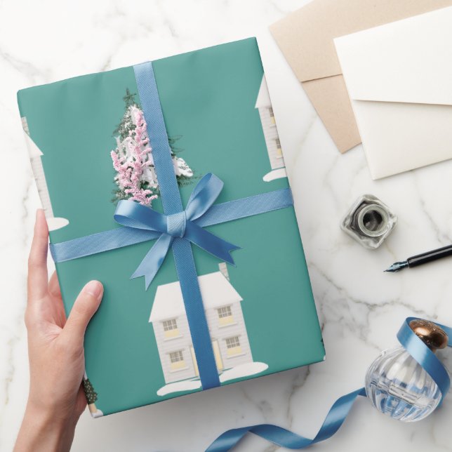 30-tums x 6-tums turkos, Papper julafton Presentpapper (Gåvor)