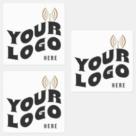 30 Vattentät Vattenflaska för affärsmässig Logotyp Klistermärke