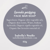 30 Vattentäta Lavender Handmade Soap