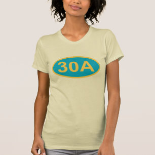 30A scenisk huvudväg - Destin Florida T Shirt