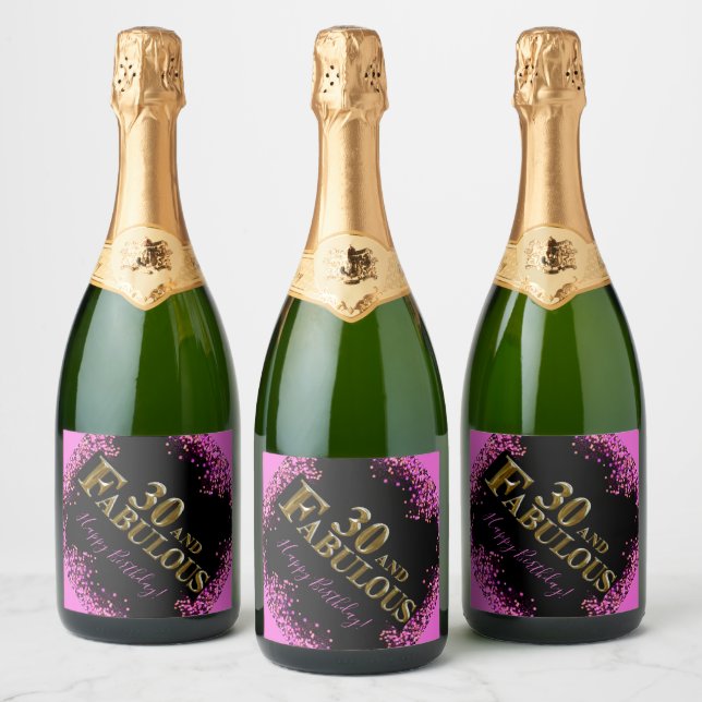 30års födelsedag (Flaskor)