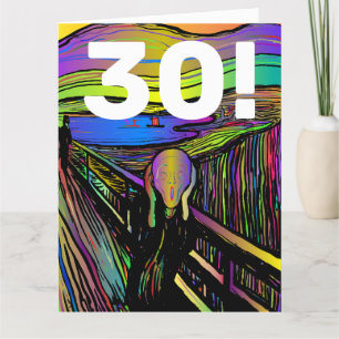 30ÅRS FÖDELSEDAG 30 FONDKORT TACK KORT