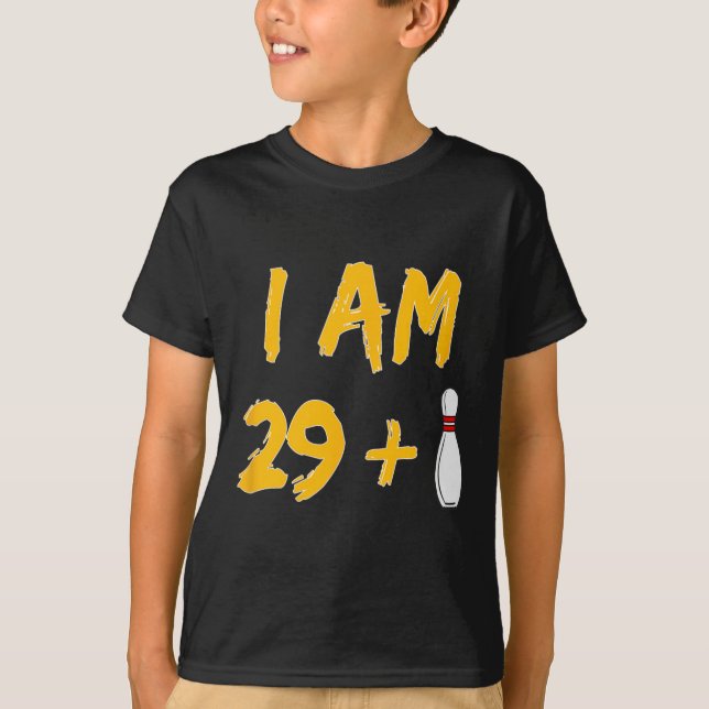 30års födelsedag Bowling Shirt Bowlareare Gift Par T (Framsida)