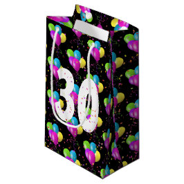 30års födelsedag-bubblor och konfetti-småskalig gi