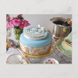 30års födelsedag Cake-vykort. Vykort
