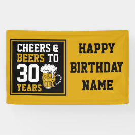 30års födelsedag Cheers & Öl till 30 år