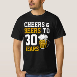 30års födelsedag Cheers & Öl till 30 år T Shirt
