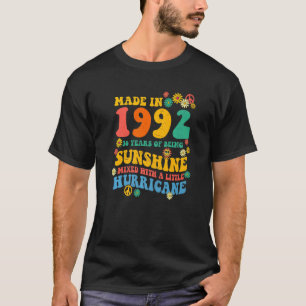30års födelsedag Dekorationer 60 s 70: Tie Dye Gro T Shirt
