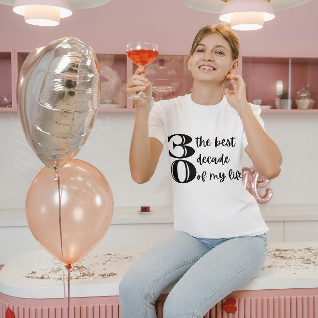 30års födelsedag Dirty, trettio bästa decenniet T- T Shirt (Skapare uppladdad)