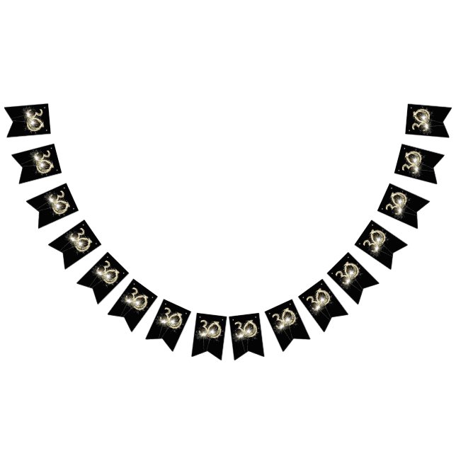 30års födelsedag eller Party Vimplar (Alla)