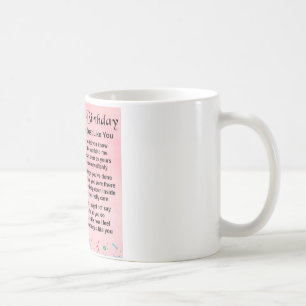 30års födelsedag för Auntie Dikt Kaffemugg