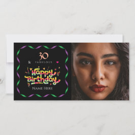 30års födelsedag för någon Fabulous Anpassningsbar