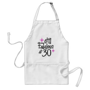 30års födelsedag förkläde