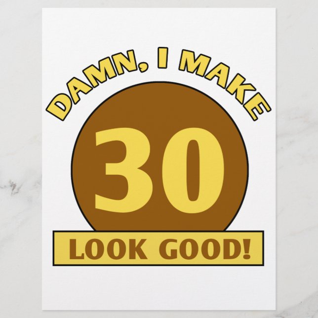 30års födelsedag Gag-gåvor (Framsida)