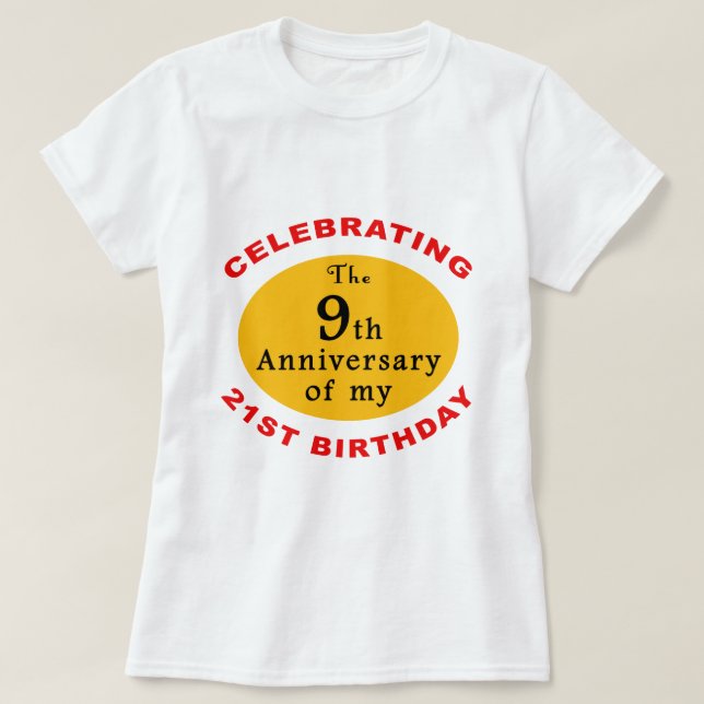 30års födelsedag Gag-gåvor T Shirt (Design framsida)