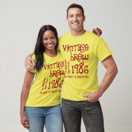 30års födelsedag Gift 1986 eller valfritt års Vint T-shirt