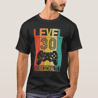 30års födelsedag Gift Level 30 Olåst 1991 Born T Shirt