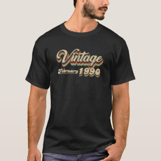 30års födelsedag Gift Vintage februari 1990 Tretti T Shirt