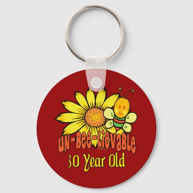 30års födelsedag Gifts Nyckelring (Framsida)