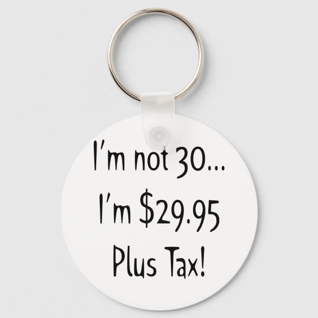 30års födelsedag Gifts Nyckelring (Framsida)