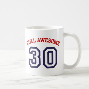 30års födelsedag kaffemugg