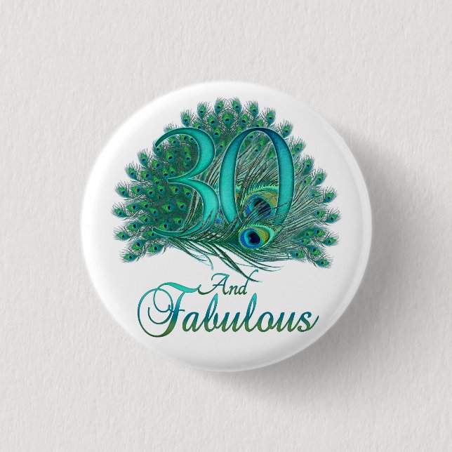 30års födelsedag-knappar knapp (Framsida)