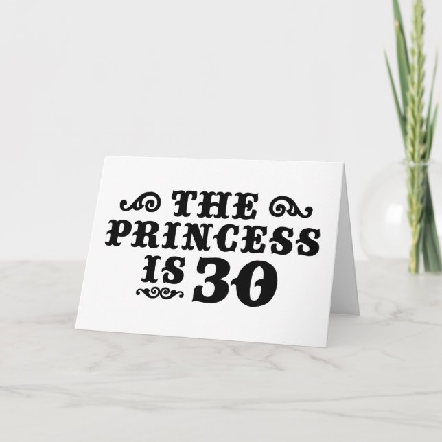 30års födelsedag kort (Framsida)