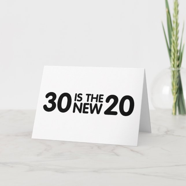 30års födelsedag kort (Framsida)