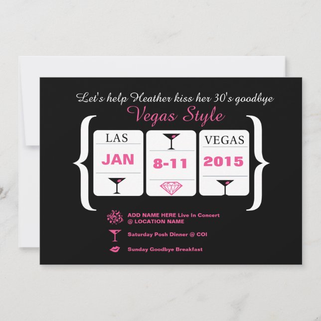 30års födelsedag-kortplats Maskin Inbjudningar (Framsida)