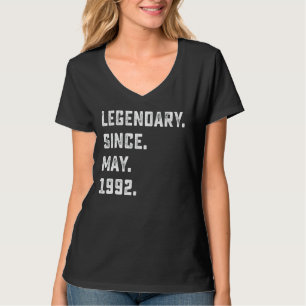 30års födelsedag Legendary sedan maj 1992 30 år O T Shirt