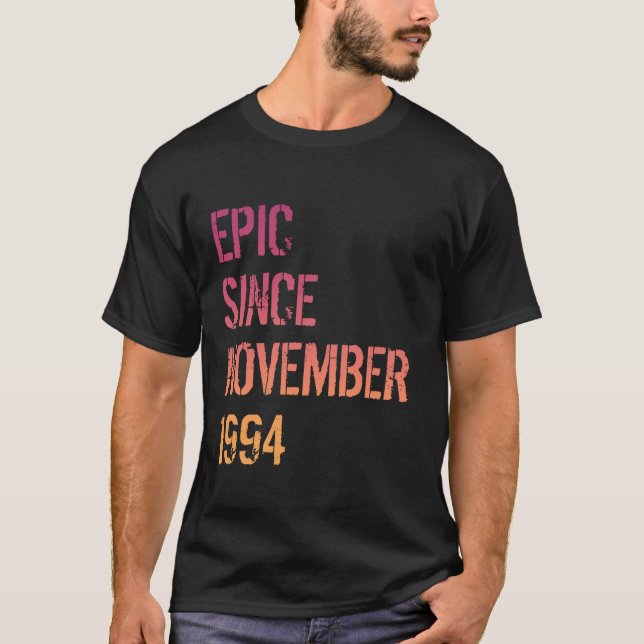 30års födelsedag Manar Women Epic Born november 19 T Shirt (Framsida)
