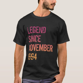 30års födelsedag Manar Women Legend Born november T Shirt