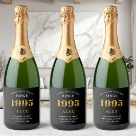 30års födelsedag Namn 1995 Svarta Guld Elegantens 