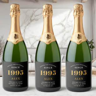 30års födelsedag Namn 1995 Svarta Guld Elegantens 