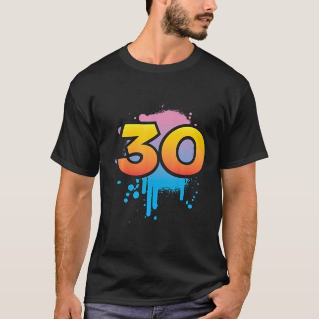 30års födelsedag nuvarande manar coola    spray HI T Shirt (Framsida)
