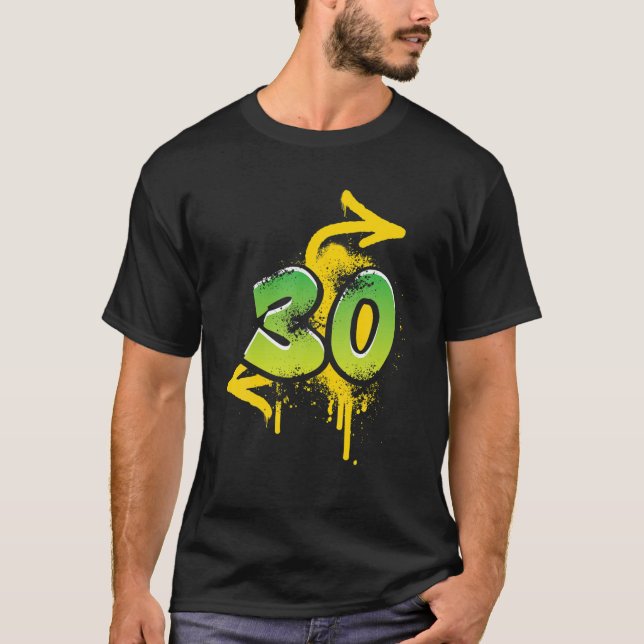 30års födelsedag nuvarande manar coola    spray HI T Shirt (Framsida)