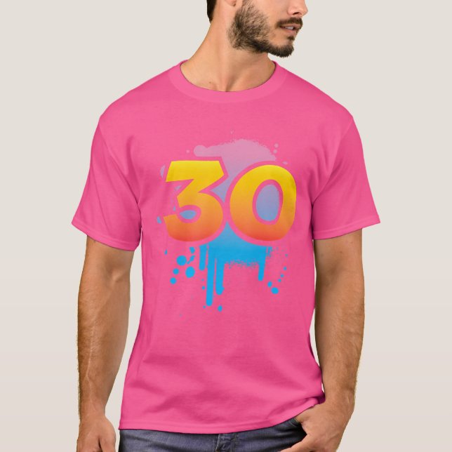 30års födelsedag Nuvarande Manar Women Coola Spray T Shirt (Framsida)