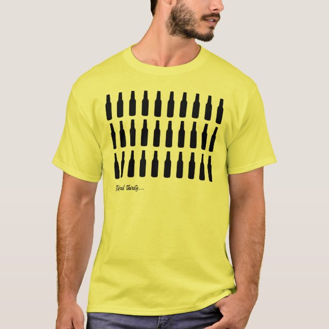 30års födelsedag - ölvåldsamt slag trettio & tee shirt (Framsida)