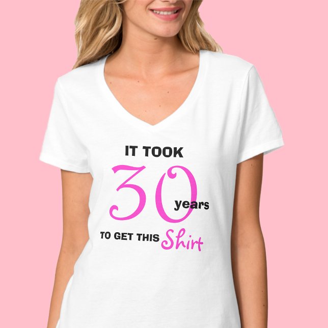 30års födelsedag presenterar idéer om kvinnor T Sh Tee Shirt (Skapare uppladdad)