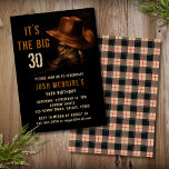30års födelsedag Rustic Cowboy Hat and Leather Boo Inbjudningar<br><div class="desc">Den här designen har ett par lädercowboystövlar med hatt och din personlig 30års födelsedag-inbjudningsinformation nedan. Anpassa genom att redigera texten eller ta bort texten i textrutorna #party #inbjudningar #inbjudningskort #30-födelsedagspresent #födelsedagspartiet #30th #partyinbjudningar #personalizedinvitations</div>