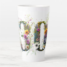 30års födelsedag Spray of Wildblommes Text