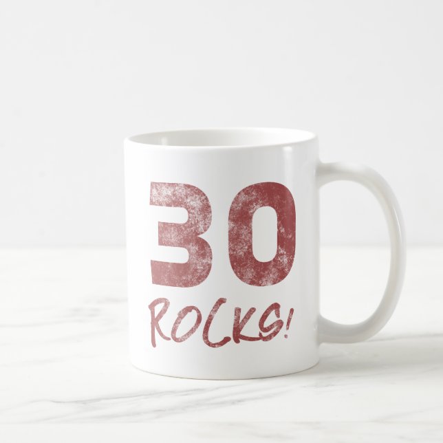 30års födelsedag Sten Kaffemugg (Höger)
