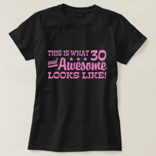 30års födelsedag t-shirt