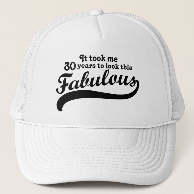 30års födelsedag truckerkeps (Framsida)